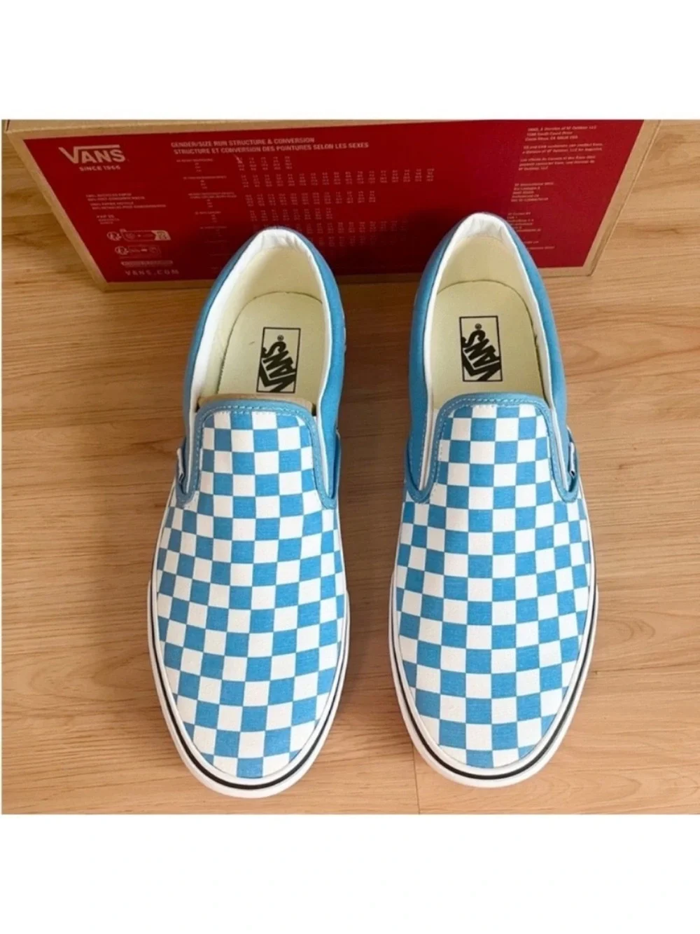 Vans Classic Slip-On Checkerboard Shoe Mens 11.5 US Women 13.0 US